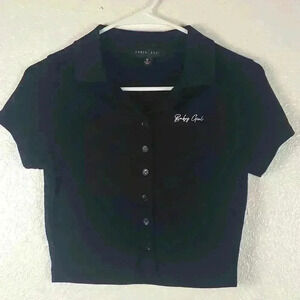 Faded Rose Junior's Baby Girl Chop Top